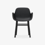 Chaises De Restaurant Cafe Black Color