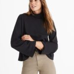 Black Co-ord Off Shoulder Top