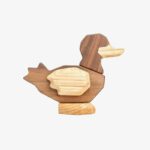 New magnetic wooden animal oganic