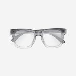 rectangular frame acetate sunglasses